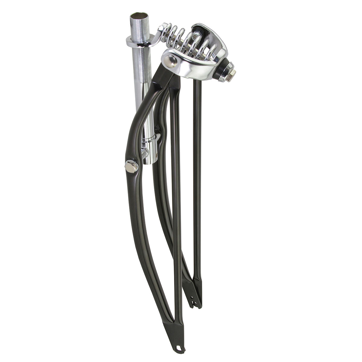 26 Lowrider Classic Spring Fork 1 Inch Black/Chrome.
